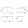 Акриловая ванна BelBagno 150x80 BB413-1500-800