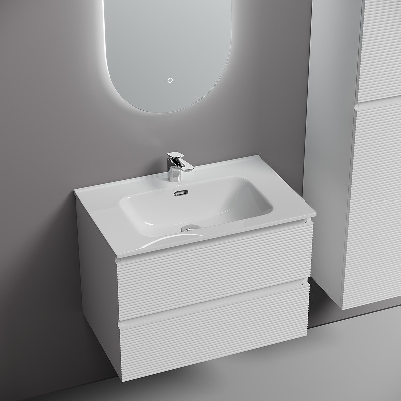 Тумба под раковину Sancos Folk 70 FL70W подвесная Bianco