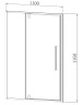 Душевая дверь Vincea Slim-N 110 VDP-4SN110CL