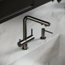 Смеситель для кухни Sancos Foster SC4014GG цвет Вороненая сталь