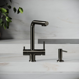 Смеситель для кухни Sancos Foster SC4014GG цвет Вороненая сталь