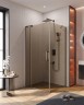 Душевой уголок Cezares Slider 100x90 SLIDER-AH-1-90-90/100-BR-GM