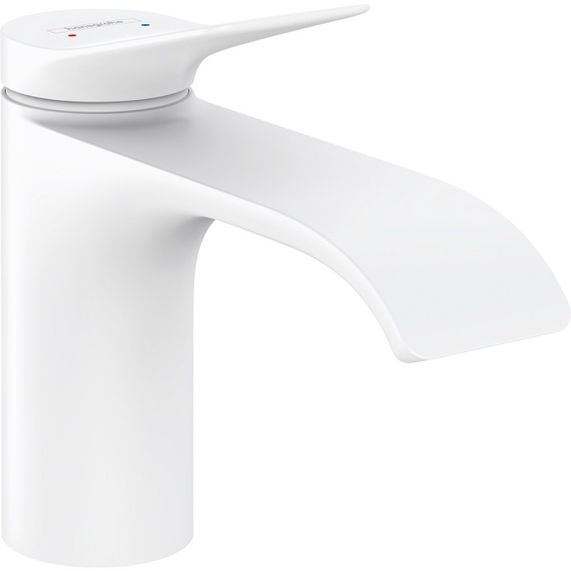 Смеситель для раковины Hansgrohe Vivenis 75012700 белый матовый