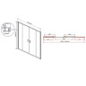 Душевой уголок Vincea Garda 170x90 VSR-1G29017CLG