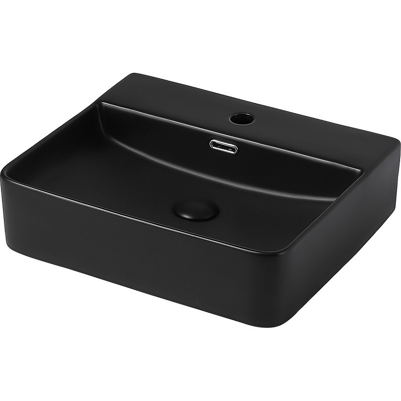 Раковина Abber Rechteck 50 AC2203MB Черная матовая