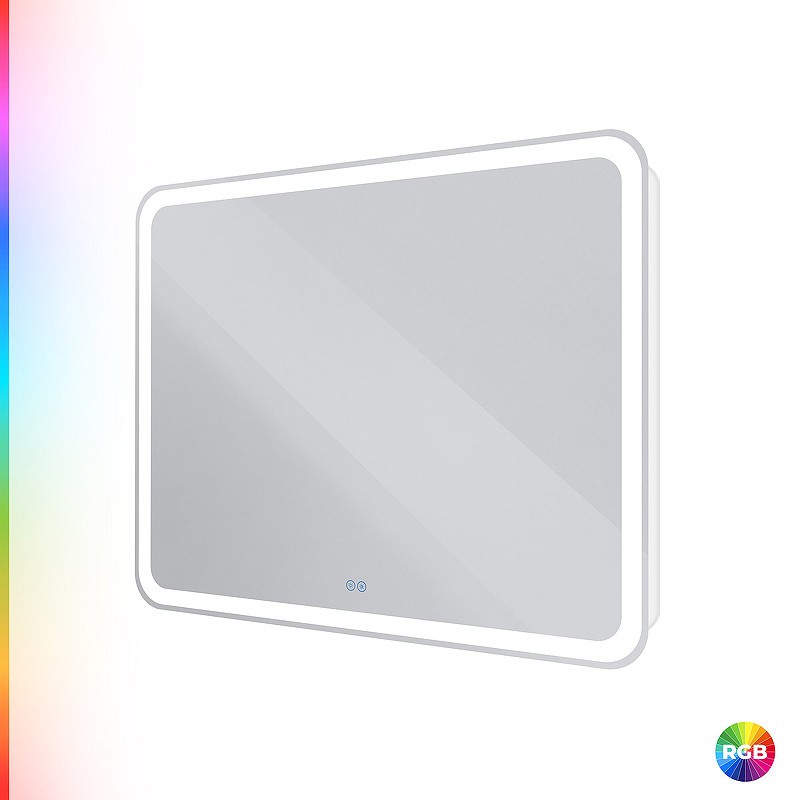 Зеркало Cezares Multicolore 100 CZR-SPC-MC-1000-800-RGB-TCH с подсветкой