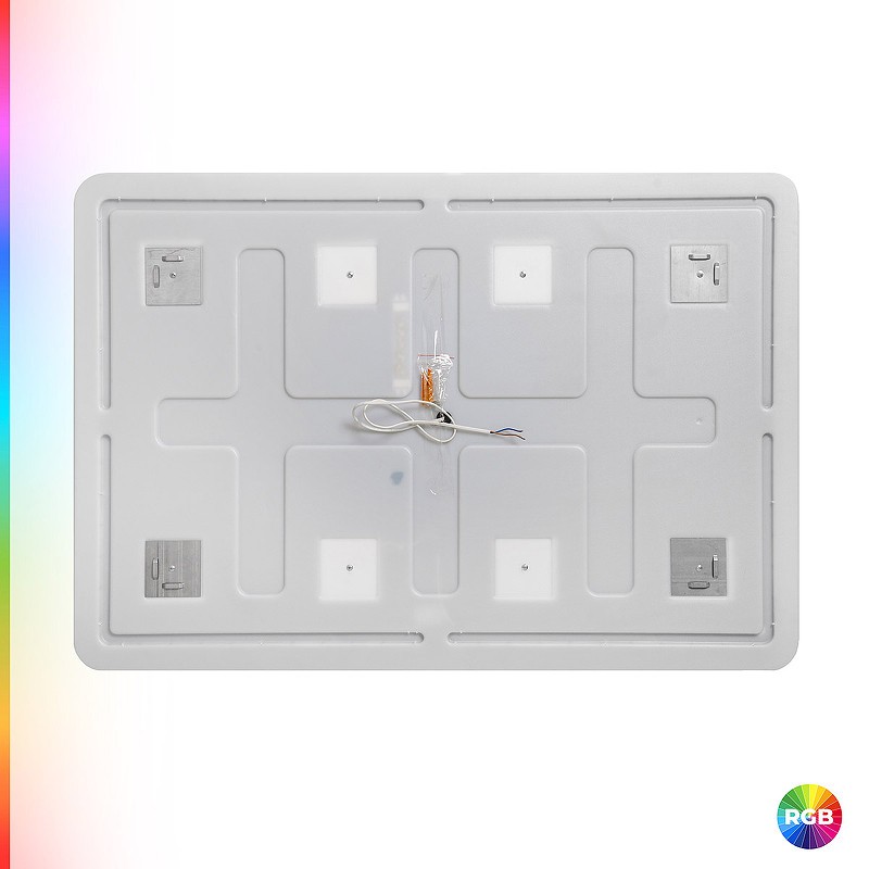 Зеркало Cezares Multicolore 100 CZR-SPC-MC-1000-800-RGB-TCH с подсветкой