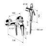 Гигиенический душ Remer C332DP